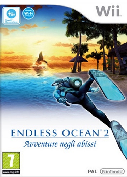 Endless Ocean 2 - Adventures of the Deep — box-2D (IT)