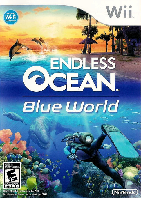 Endless Ocean 2 - Adventures of the Deep box art