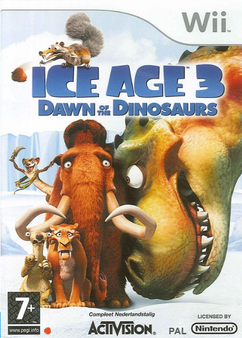 Ice Age 3 - Dawn of the Dinosaurs — box-2D (NL)