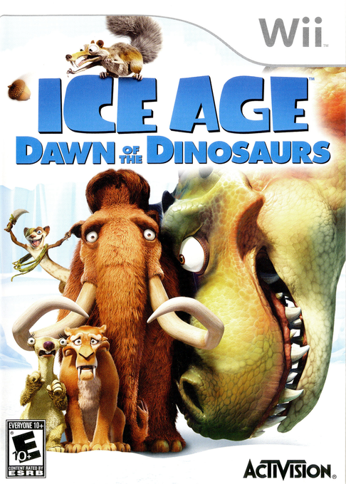 Ice Age 3 - Dawn of the Dinosaurs box art