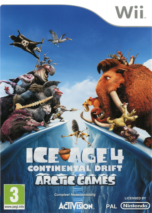 Ice Age 4 - Continental Drift - Artic Games — box-2D (NL)