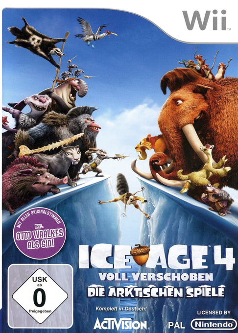 Ice Age 4 - Continental Drift - Artic Games — box-2D (DE)