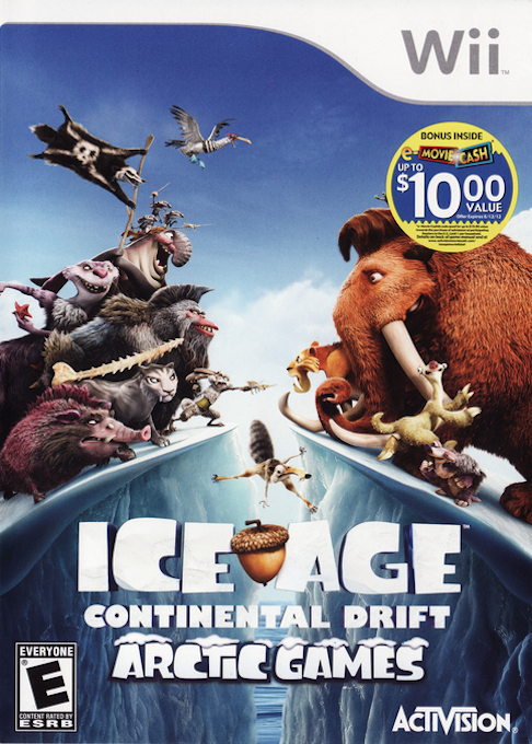 Ice Age 4 - Continental Drift - Artic Games box art