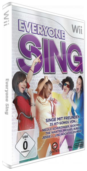 Everyone Sing — box-3D (DE)