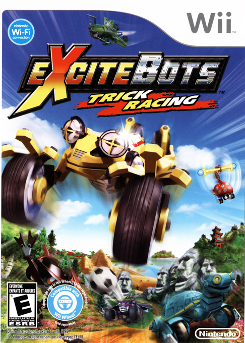 Excitebots - Trick Racing box art