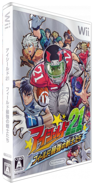 Eyeshield 21 - Field Saikyou No Senshi-tachi — box-3D (JP)