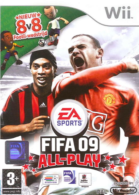 Fifa 09 All-play — box-2D (NL)