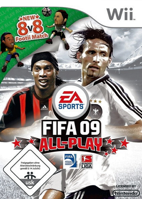 Fifa 09 All-play — box-2D (DE)
