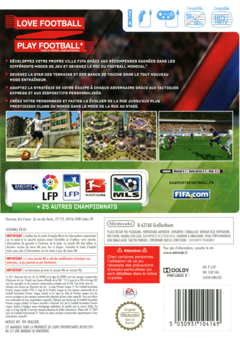 Fifa 12 — box-2D-back (FR)