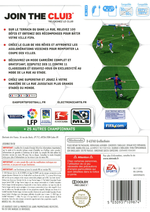 Fifa 13 — box-2D-back (FR)