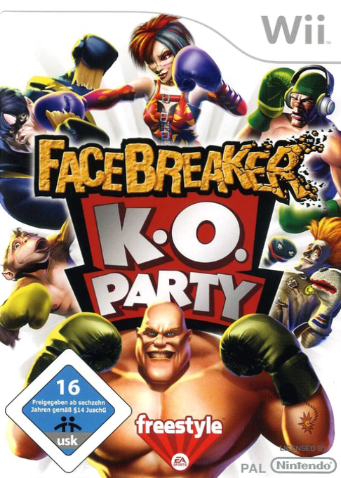 Facebreaker - K.o. Party — box-2D (DE)