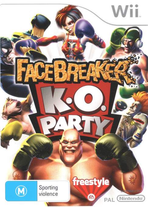 Facebreaker - K.o. Party — box-2D (AU)