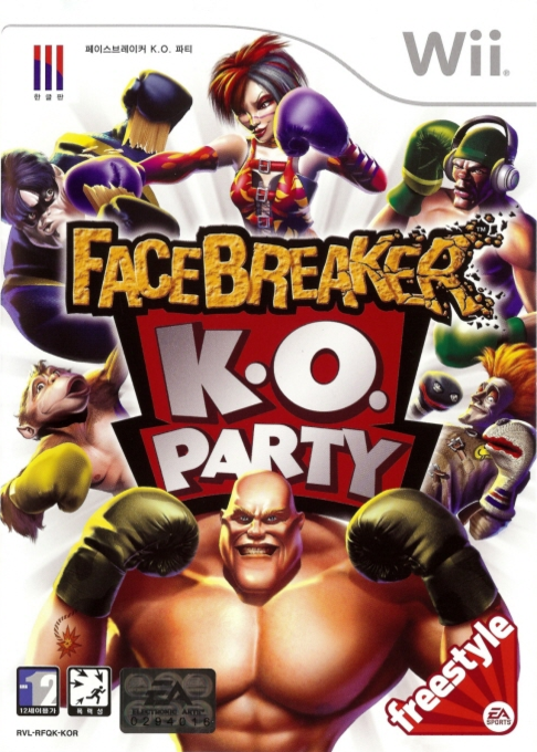 Facebreaker - K.o. Party — box-2D (KR)