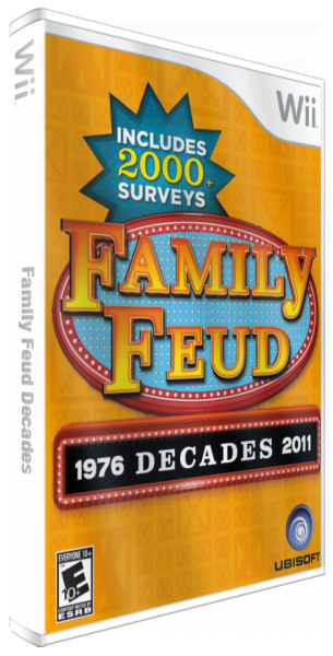 Family Feud Decades — box-3D (US)
