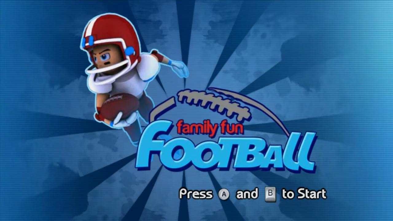 Family Fun Football — sstitle (WOR)