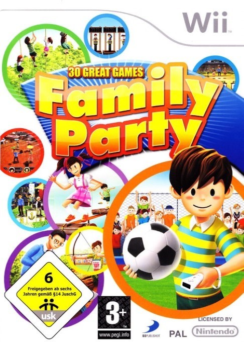 Family Party - 30 Great Games — box-2D (DE)