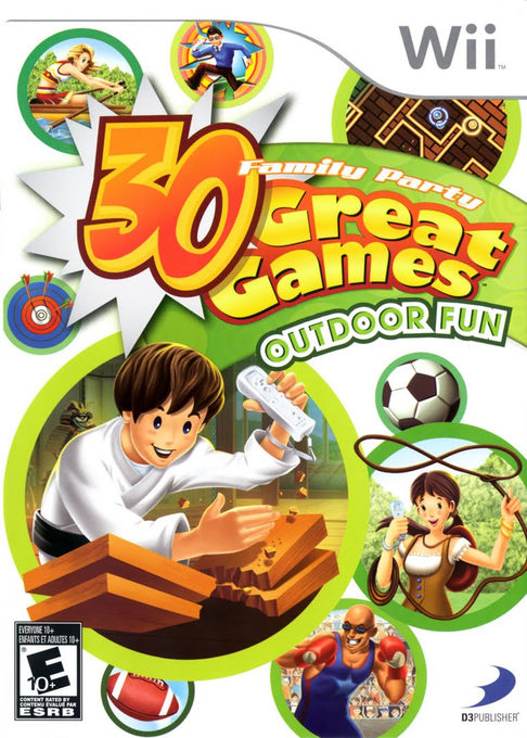 Family Party - 30 Great Games Outdoor Fun box art