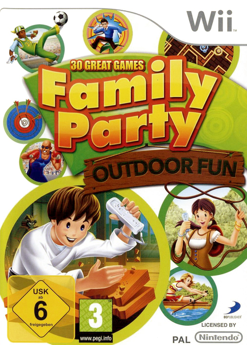 Family Party - 30 Great Games Outdoor Fun — box-2D (FR)