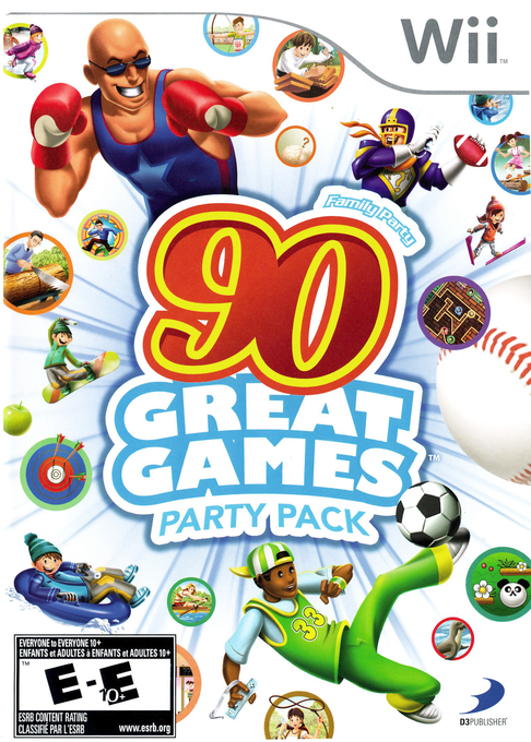 Family Party - 90 Great Games Party Pack box art