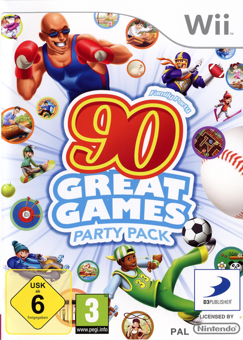 Family Party - 90 Great Games Party Pack — box-2D (DE)