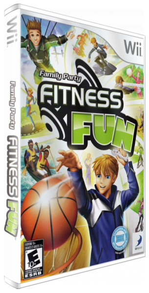 Family Party - Fitness Fun — box-3D (US)