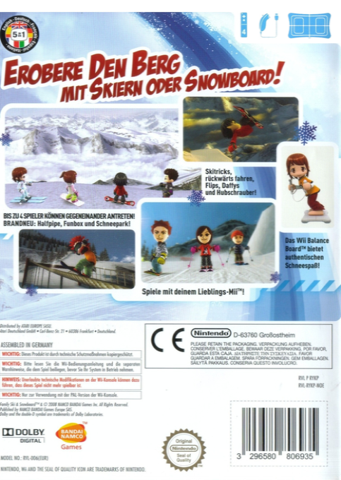 Family Ski And Snowboard — box-2D-back (DE)