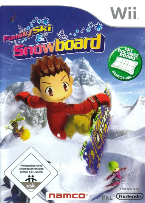 Family Ski And Snowboard — box-2D (DE)