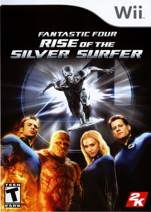 4 Fantastiques Et Le Surfer D'argent, Les box art