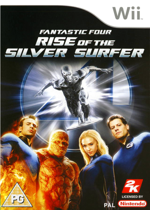4 Fantastiques Et Le Surfer D'argent, Les — box-2D (EU)