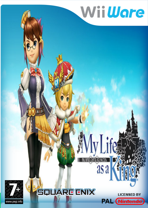 Final Fantasy Crystal Chronicles - My Life As A King — box-2D (EU)