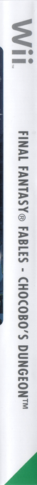 Final Fantasy Fables - Chocobo's Dungeon — box-2D-side (EU)