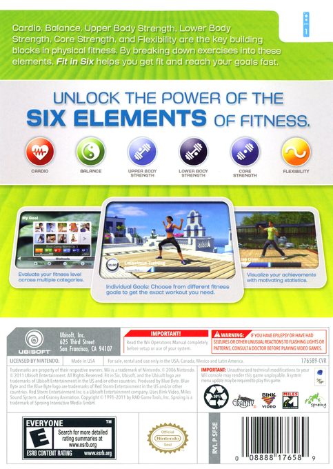 Fit In Six — box-2D-back (US)
