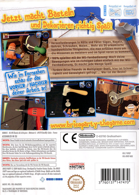Fix It - Home Improvement Challenge — box-2D-back (DE)