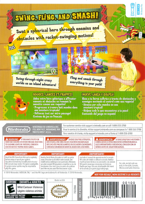 Flingsmash — box-2D-back (US)