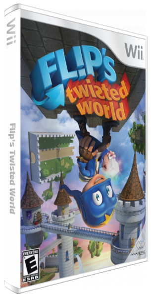 Flip's Twisted World — box-3D (US)