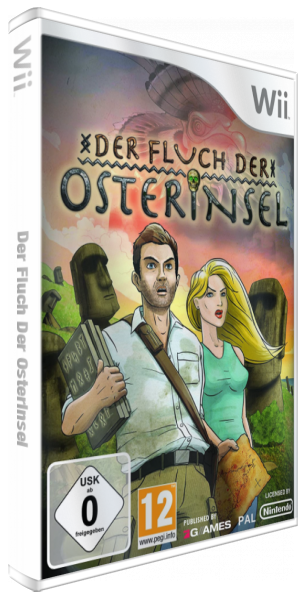 Fluch Der Osterinsel, Der — box-3D (DE)