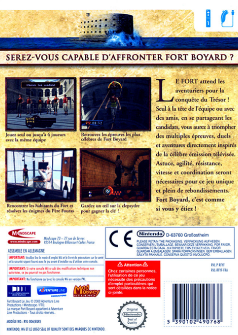 Fort Boyard — box-2D-back (FR)