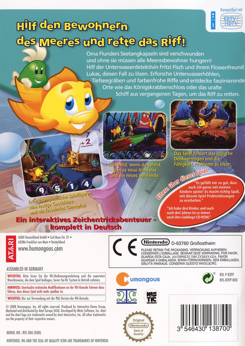 Marine Malice - Le Mystère Des Graines D'algues — box-2D-back (DE)