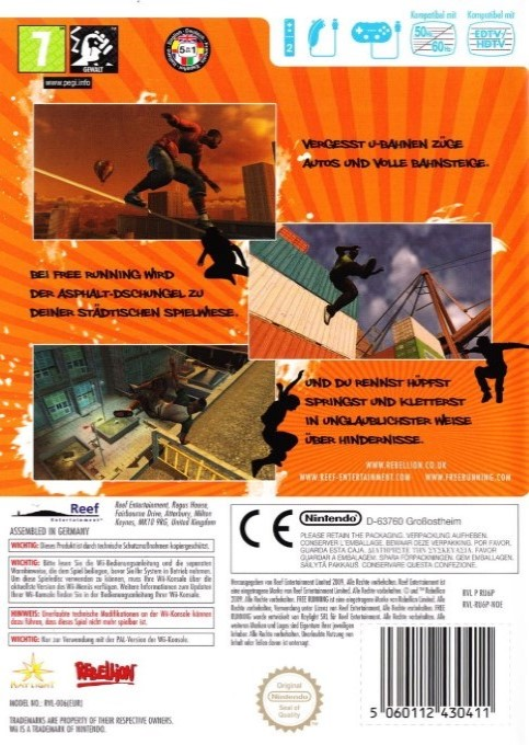 Free Running — box-2D-back (DE)