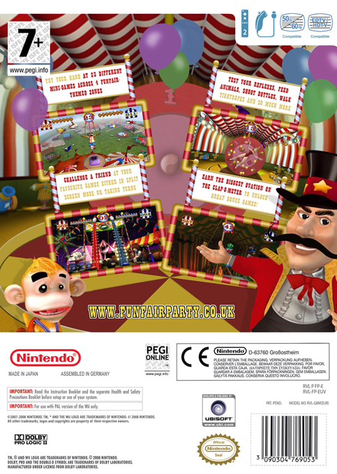 Circus Party — box-2D-back (EU)