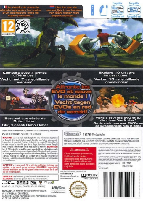 Generator Rex - Agent Of Providence — box-2D-back (FR)