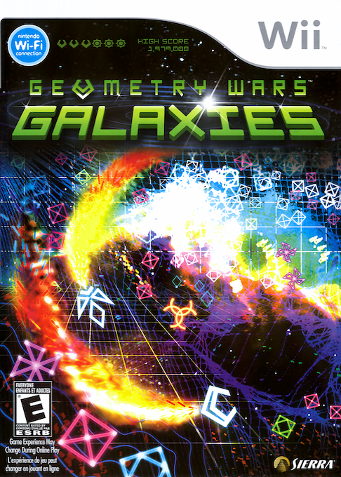 Geometry Wars Galaxies box art