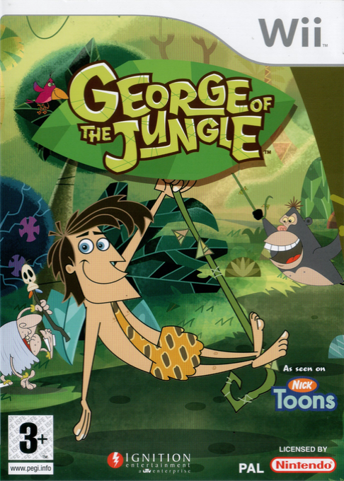 George Of The Jungle - Search For The Secret — box-2D (EU)