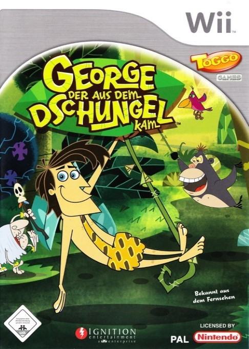 George Of The Jungle - Search For The Secret — box-2D (DE)