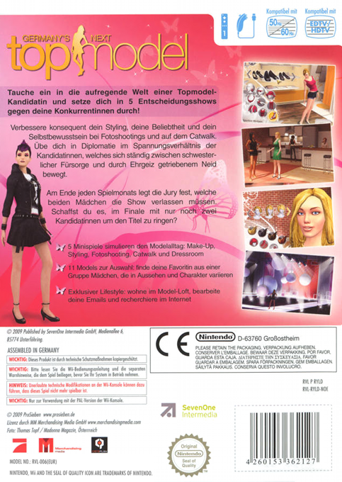 Germany's Next Topmodel — box-2D-back (DE)