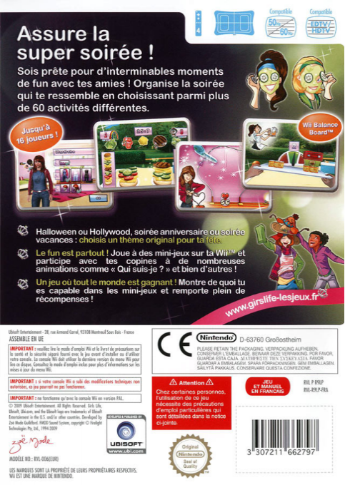 Sleepover Party — box-2D-back (EU)