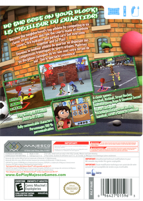 Go Play - City Sports — box-2D-back (US)
