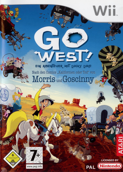 Go West - A Lucky Luke Adventure box art