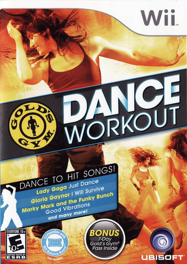 Golds Gym Dance Workout box art