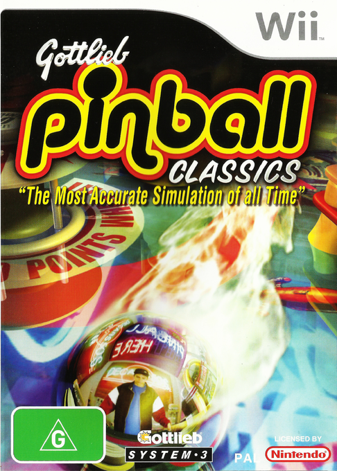 Gottlieb Pinball Classics — box-2D (AU)